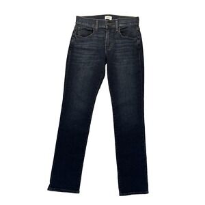 Hudson Jeans Men's Byron Straight Dark wash‎ Denim Stretch Mid Rise Size 28